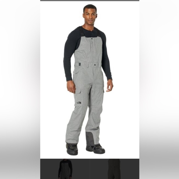 The North Face Men’s Small Freedom ski and snowboard bib - Picture 4 of 13